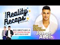 Bb24 joseph abdin post season interview i your reality recaps i fan qa