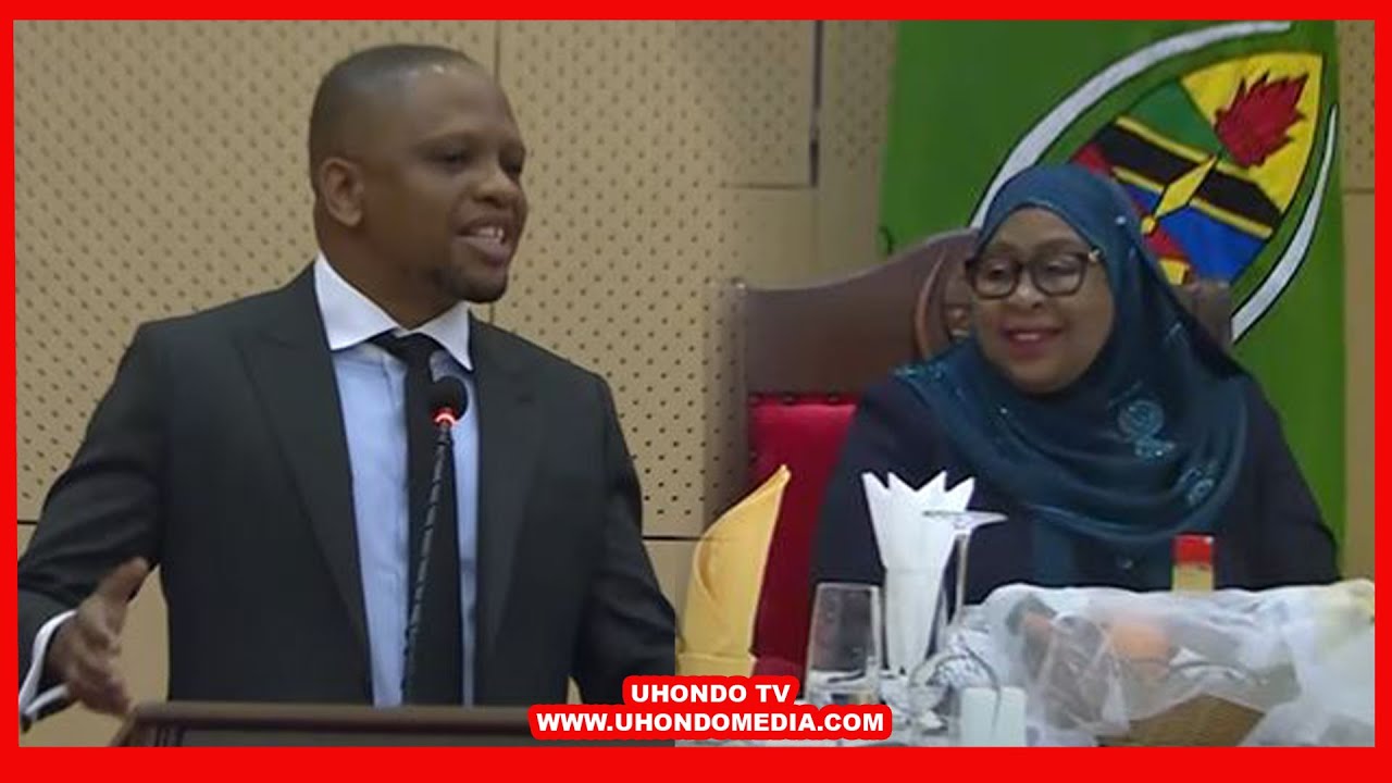 MISTARI YA MWANA FA MBELE YA RAIS SAMIA, ATOA HOTUBA KONKI KAMA ANARAP ''MIMI SIKUWA NA UPANDE''