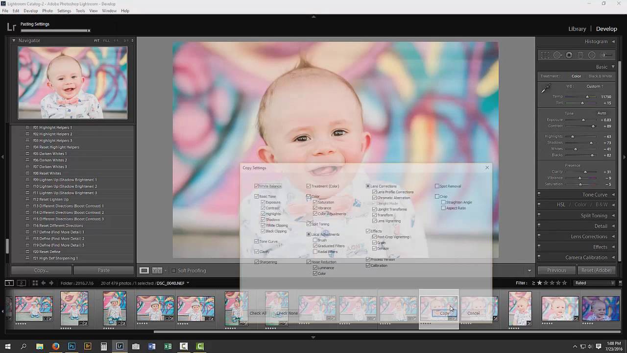 Batch Editing In Lightroom