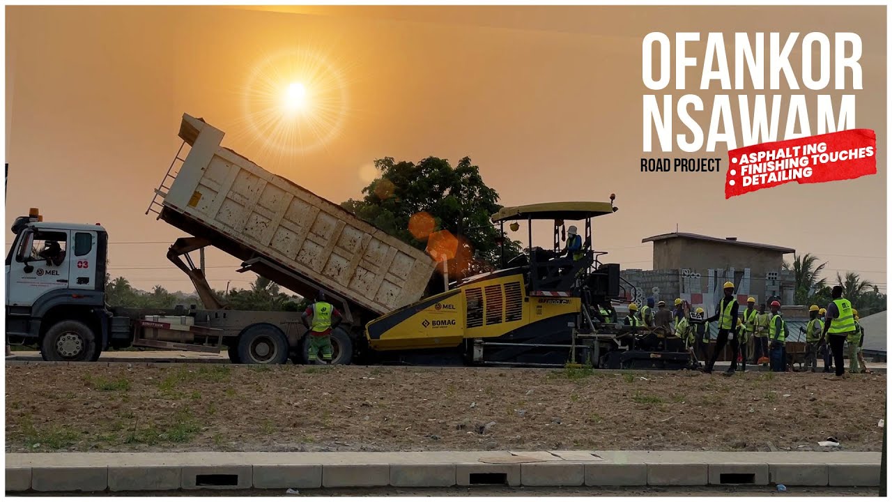 Final Asphalt works begins at Satellite