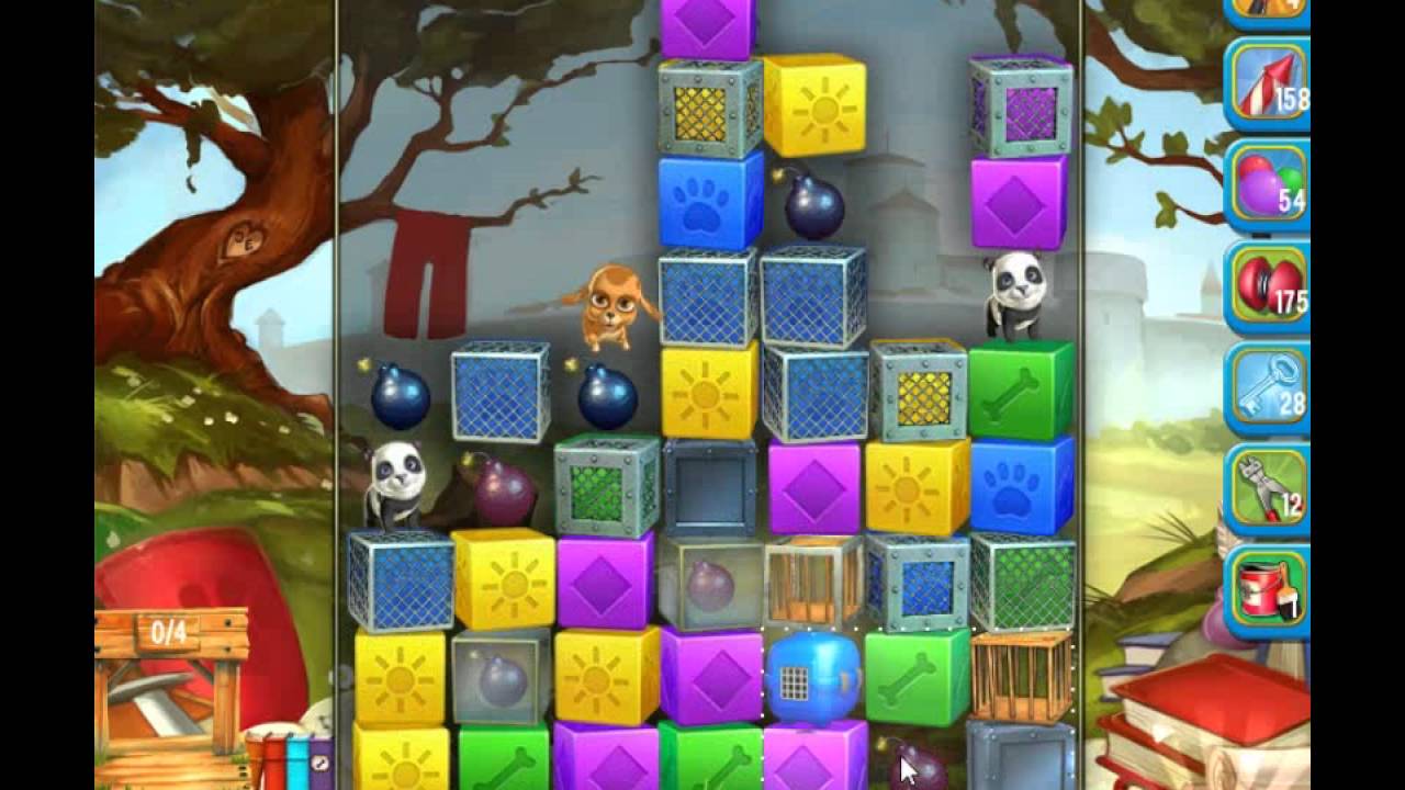 Pet Rescue Saga level 1383 no boosters 😈 ►TOBIAS DEAMON◄