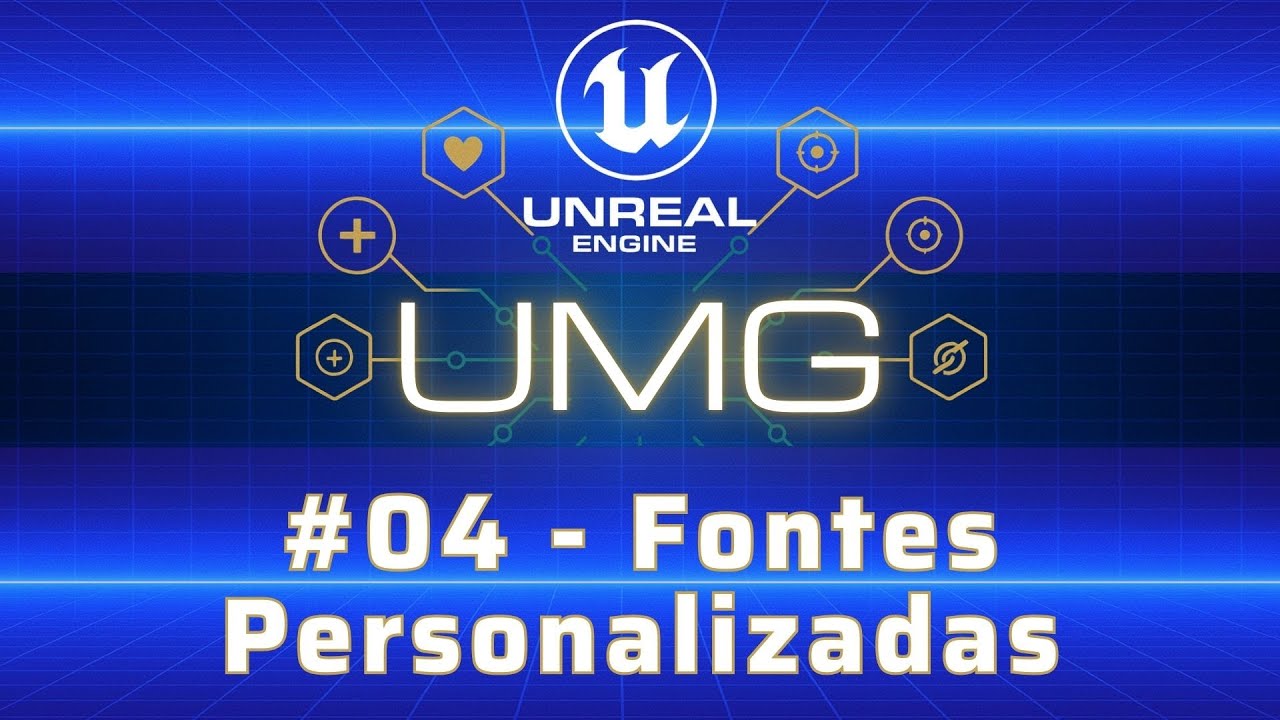 Como Importar Fontes Personalizadas – #04 Unreal Engine 5 UMG
