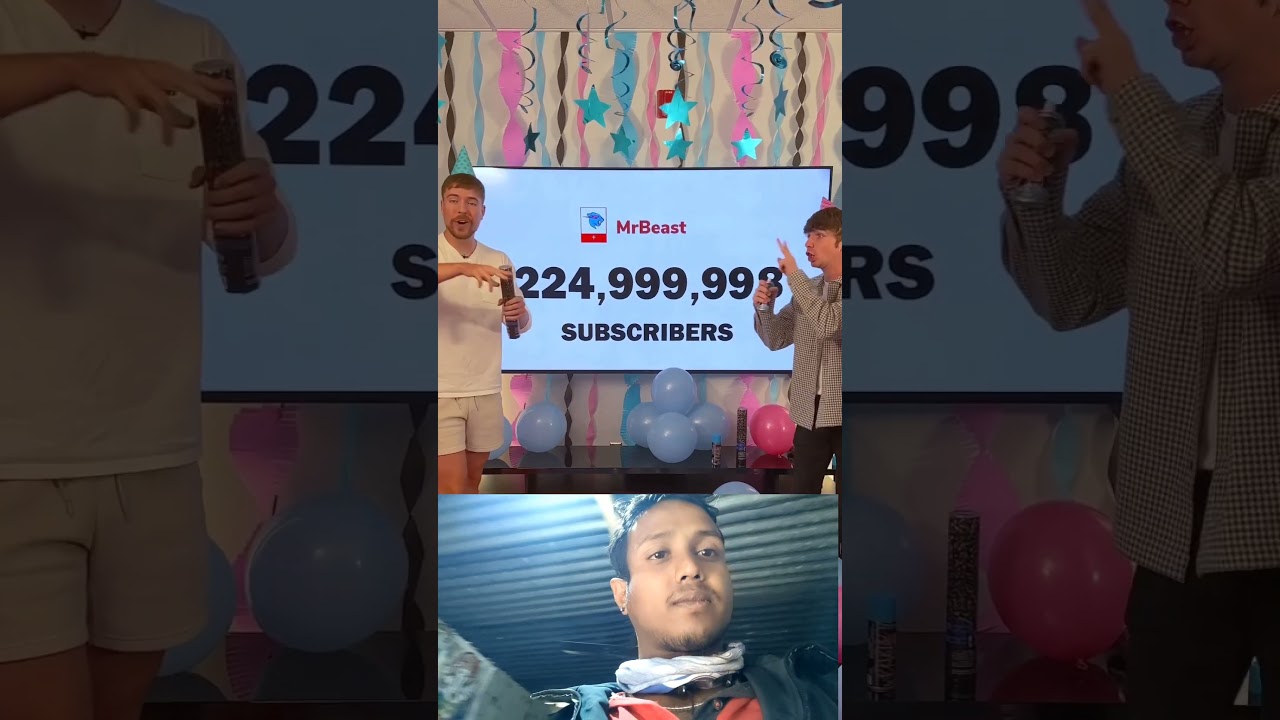 25 million celebration 🎉🎉🎉💝mrbeast 