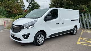 2018 Vauxhall Vivaro 1.6 CDTi Sportive for sale at Vans Today Worcester