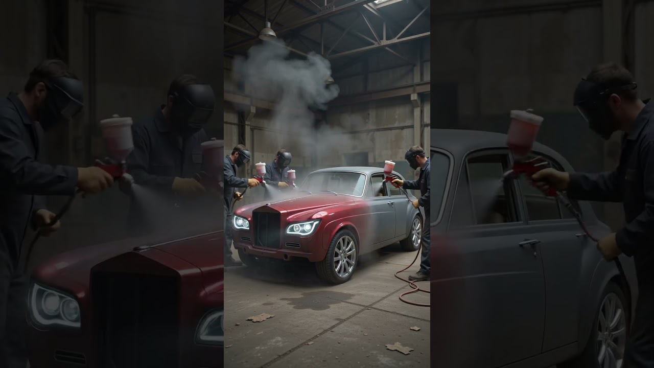 Complete Car Restoration FAST MODE ⚡ Before & After #beforeandafter #restoration #satisfyingvideo