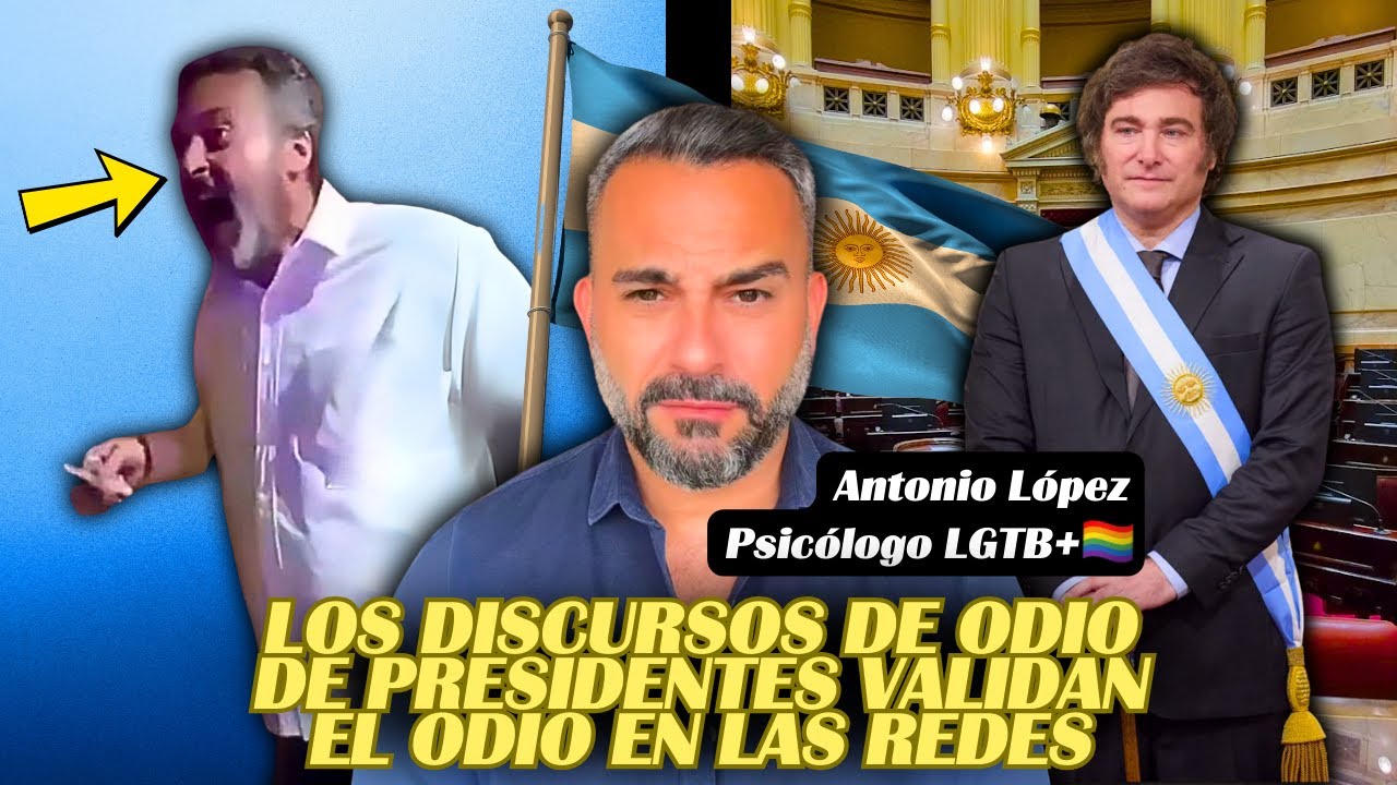 Los discursos de odio de PRESIDENTES validan el odio en las redes - YouTube