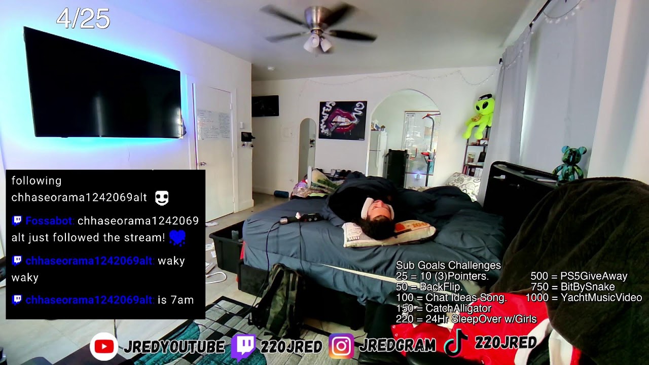 Sleep Stream Wake Me Up @ 7am