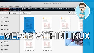 Merge PDFs within Linux!