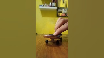 Frontside Pop - Shuvit #fingerboard #skateboarding #fyp #Defree #tricks #kickflip #youtubeshorts