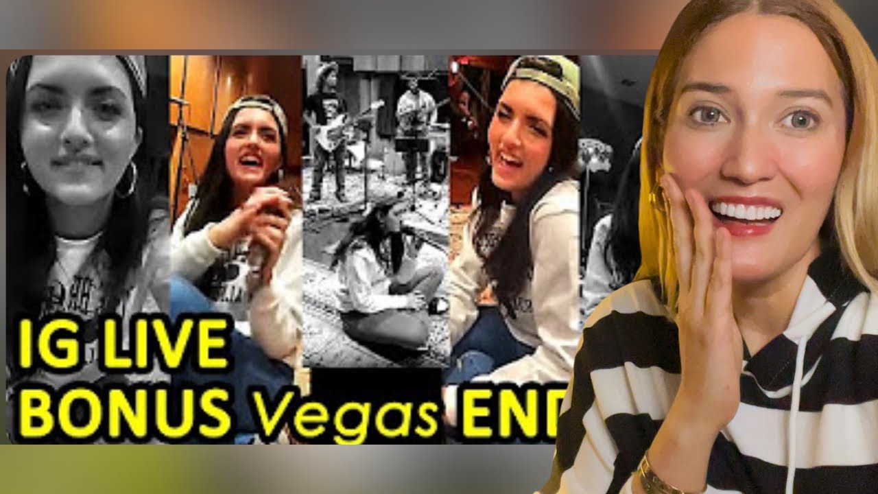 Reaction to Angelina Jordan IG Live Las Vegas (End Part)