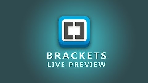 Brackets live preview Demo