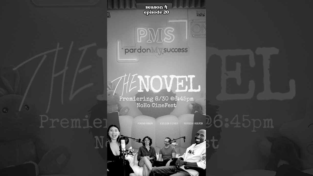 See The Novel tomorrow @6:45pm at NoHo CineFest 😫 