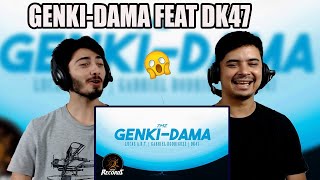 REACT - GENKI-DAMA - Lucas A.R.T., Gabriel Rodrigues e DK47 [Prod. Gustavs Strazdins]