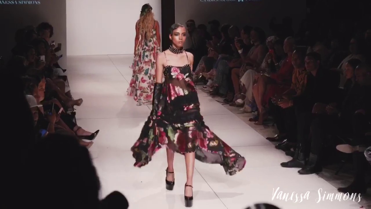 Candice Cuoco x Vanessa Simmons ...Bad Butterfly Collection LAFW