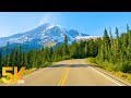 5k roads of mount rainier area  7 hrs scenic drive through mountain scenery with real sounds