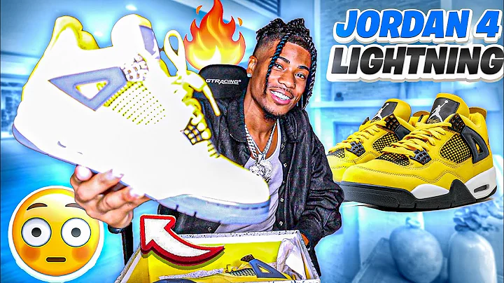 Air Jordan 4 Lightning Unboxing & On-Feet Review | Worth $220?