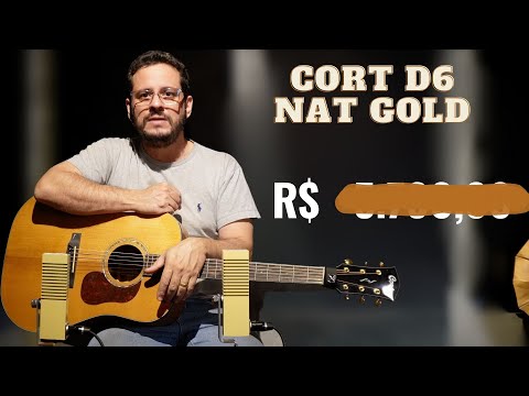 Акустическая гитара CORT GOLD D6 (Natural), видео 2