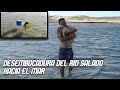 NOS AGARRA LA CRECIDA REPENTINA Y CASI TERMINAMOS PERDIENDO TODO. DESEMBOCADURA DEL RIO SALADO