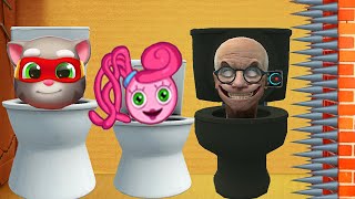 SKIBIDI DOM DOP TOILET Vs Kich Tom Hero, Mommy Log Legs  | Kick The Buddy Gameplay Walkthrough 2023