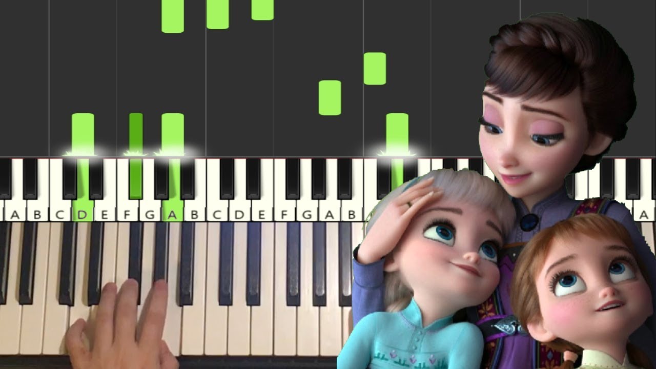 Frozen 2 All Is Found (Piano Tutorial Lesson) Chords Chordify