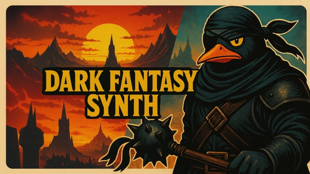 80s Dark Synth Fantasy | Worm the Warrior 💀 | Gaming 🕹️ | Coding - YouTube