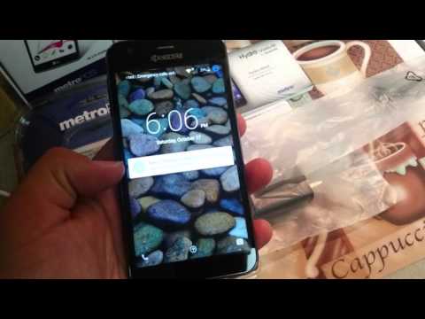 Kyocera hydro wave unboxing metro pcs