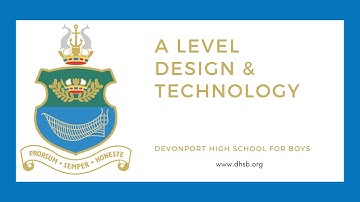A Level Design & Technology