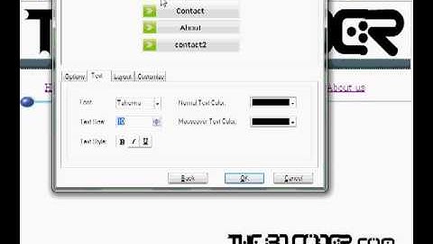 Bangla Tutorial - Web Page Maker -- Creating Menu (Navigation Bar)