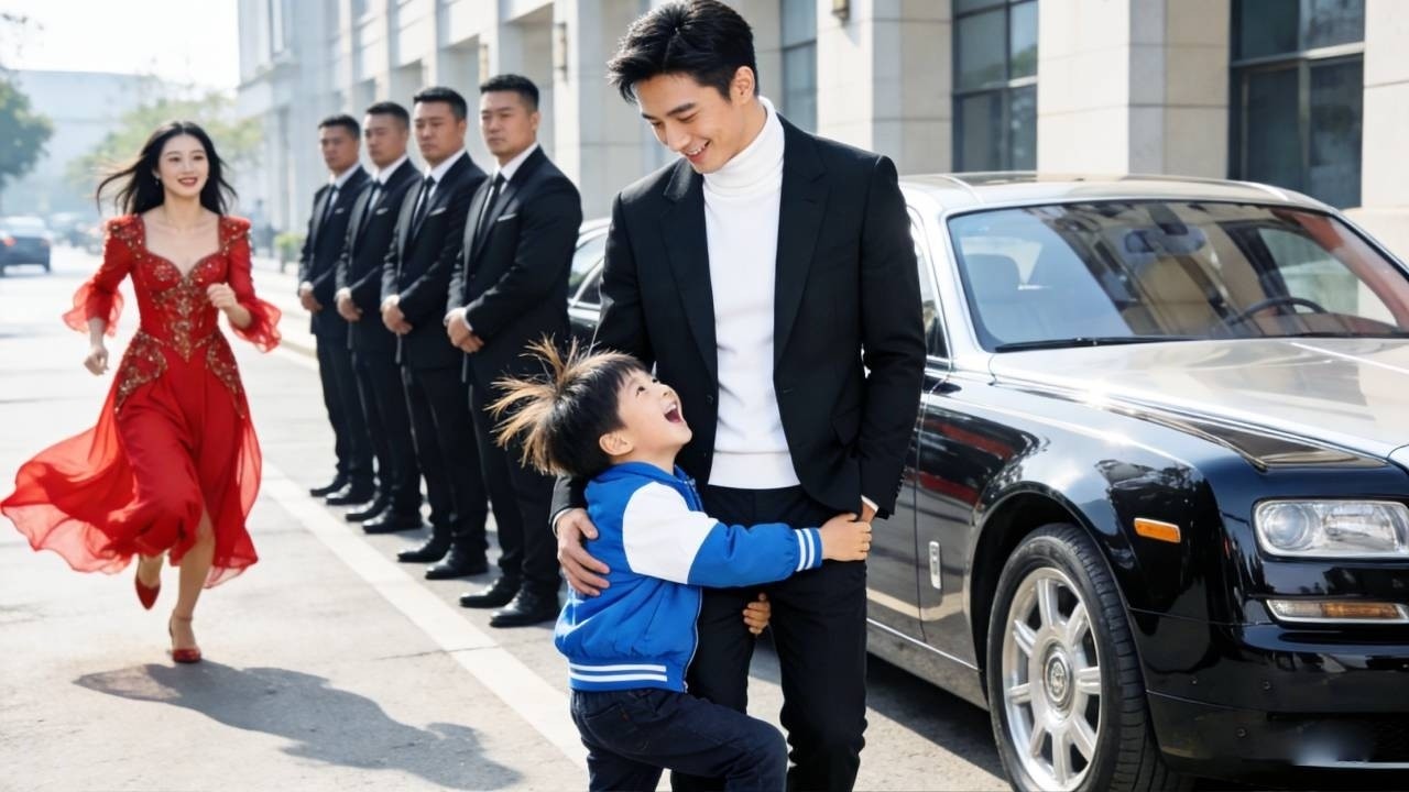 Гендиректор не улыбался, пока мальчик не рассмешил его. Это был его сын.