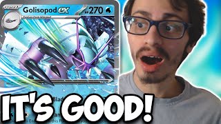 Golisopod ex Is Way BETTER Than I Expected! New Hit & Run Deck! Paradox Rift PTCGL