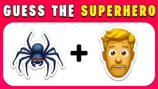 🦸 Guess 40 Superheroes By Emoji | Marvel & Dc Superheroes 🦸