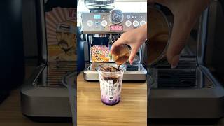 Taro Latte coffee #coffeelover #latte #Taro #เมานมcoffee #reelsviralシ