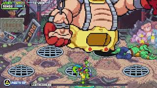 TMNT: Shredder's Revenge - Gnarly Difficulty - Stage 09 - Mondo Gecko - Solo - Story Mode screenshot 5