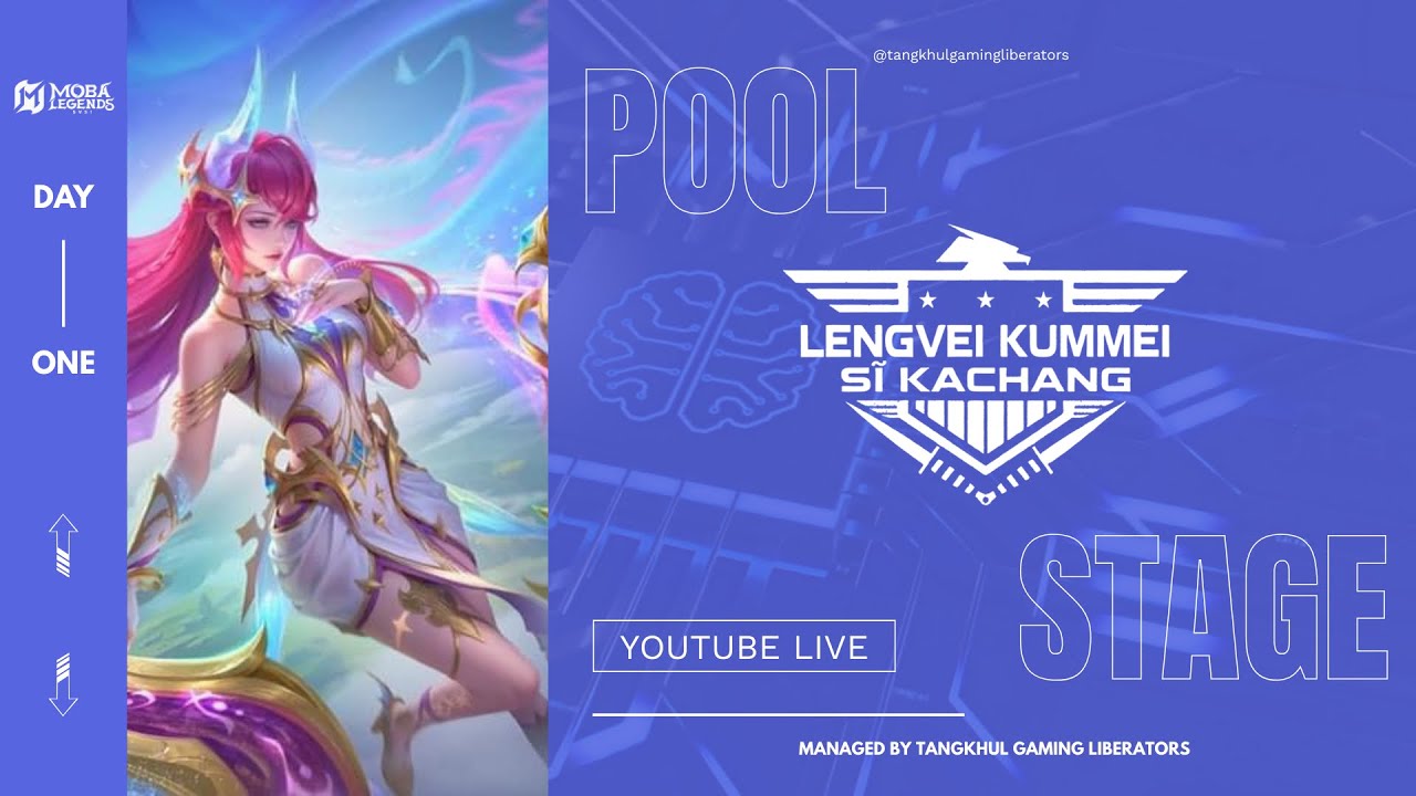 LENGVEI KUMMEI SI KACHANG | POOL STAGE | DAY ONE | MOBA LEGENDS | TANGKHUL GAMING LIBERATORS