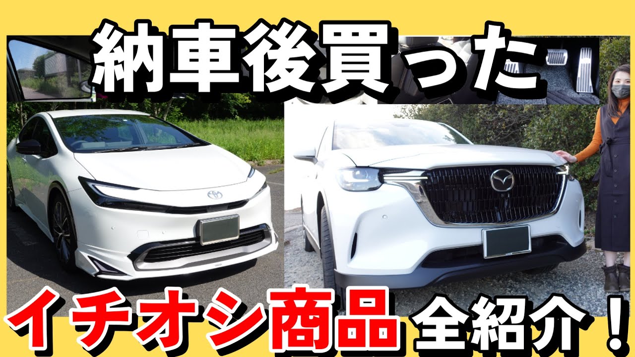 Purchases] Revealing the best car accessories I bought after