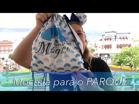 Arrumando a mochila para os parques em Orlando!