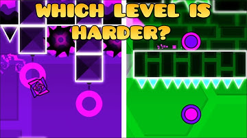 CLUTTERFUNK vs. HEXAGON FORCE - WHICH LEVEL IS HARDER? | Geometry Dash 2.2