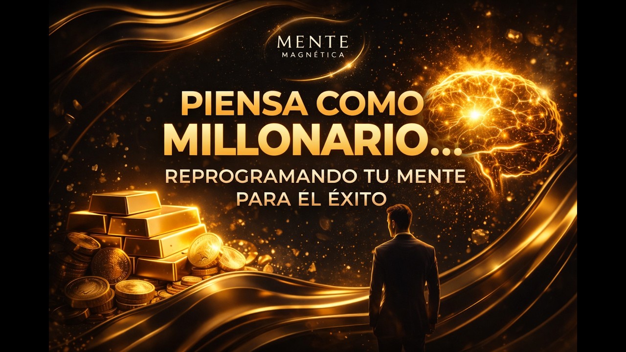 PIENSA COMO MILLONARIO | Reprograma Tu Mente para el Éxito - YouTube