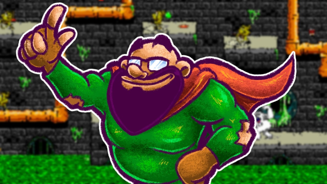 Отвратительный юмор 90-х в игре - Boogerman