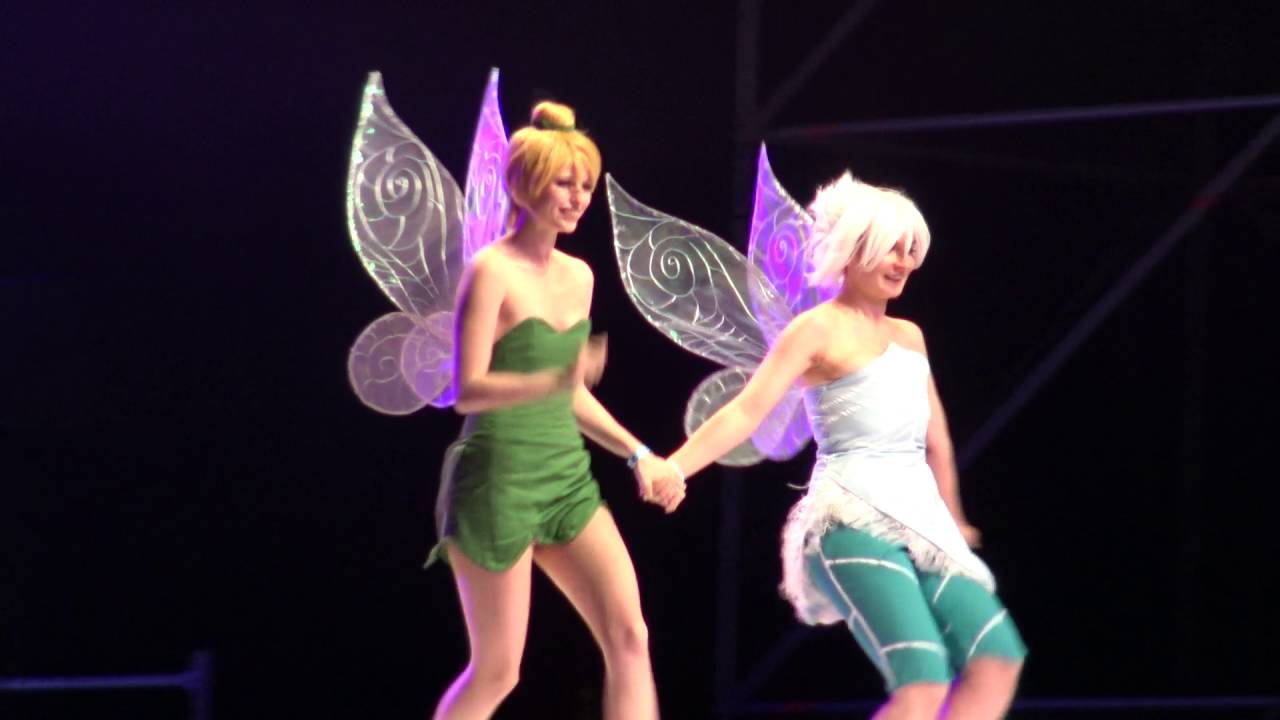 Clochette Tinkerbell & Crystal Cosplay Disney Japan Expo 2016 HD Contest