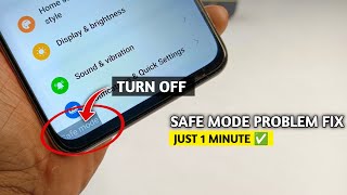 How to remove safe mode in Realme || safe mode kaise band kare 