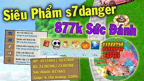 Ngọc Rồng Online - Rửa Mắt Với Siêu Phẩm s7Danger...Hủy Diệt Boss Trong Vài Giây !!!