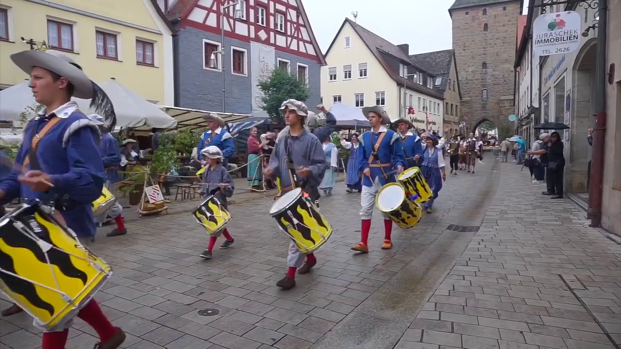ขบวนแห่ในเยอรมัน /Wallensteinfestspiele 2018 Altdorf / Wallenstein Festival Altdorf/ Nürnberg