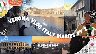 ITALY DIARIES: VERONA VLOG | castel san pietro, arena di verona, juliet's house, ponte pietra etc.