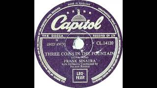 UK New Entry 1954 (41) Frank Sinatra - Three Coins In The Fountain
