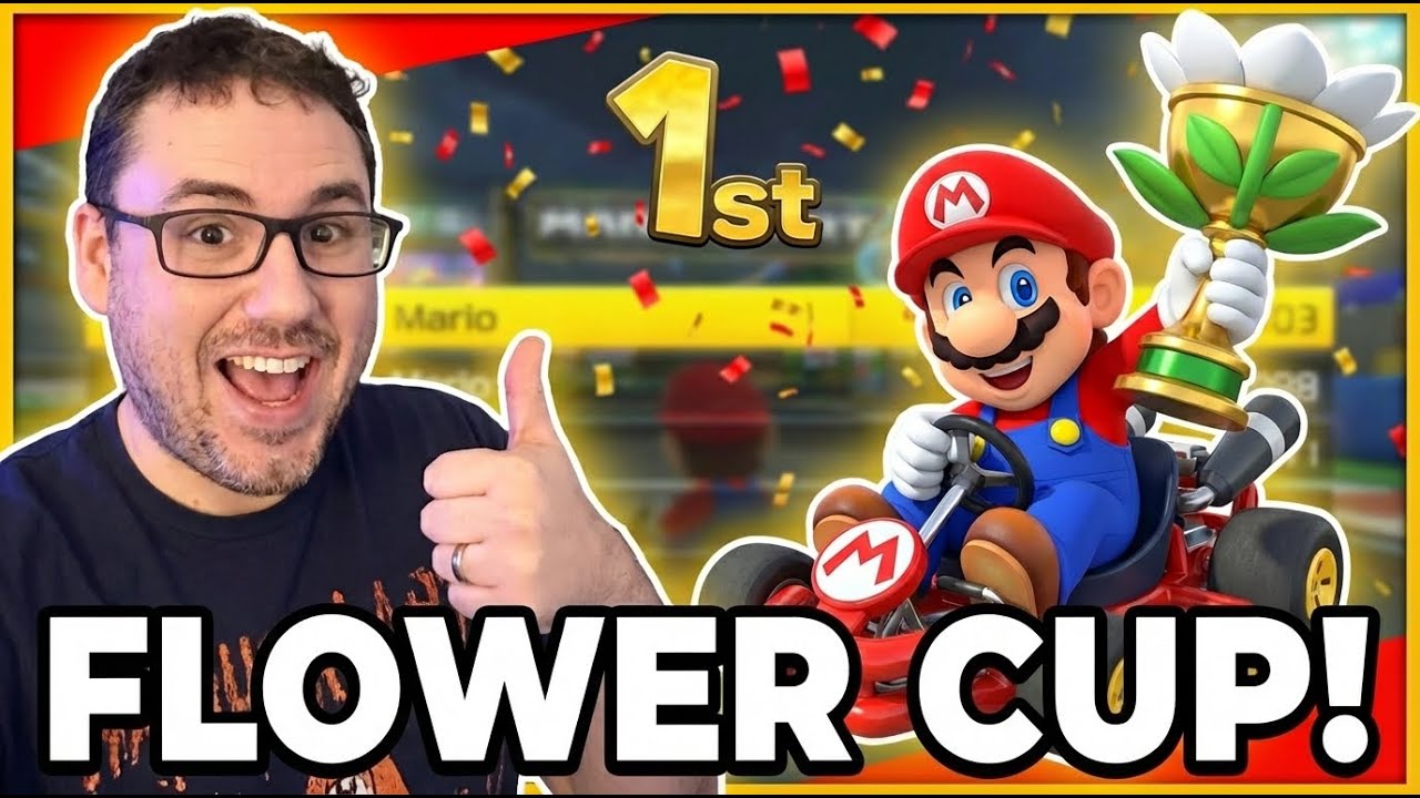 Dominated the Flower Cup?! | Mario Kart World Gameplay