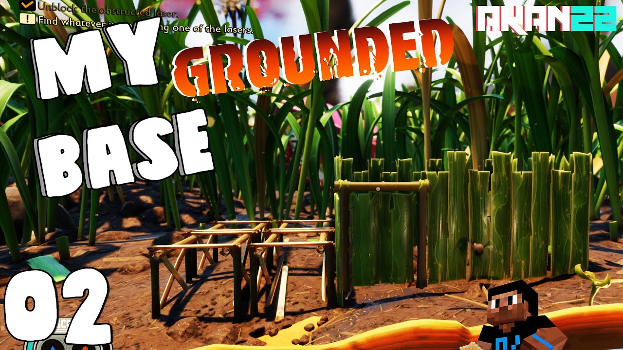 Grounded : "Cute Base Building" 02 with Akan22 -In Hindi-