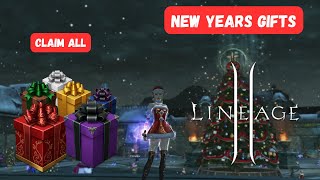 Lineage 2 EU. New year Gifts. Claim all rewards.
