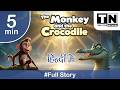बंदर और मगरमच्छ की कहानी | The Monkey and the Crocodile | Tiny Tots Network