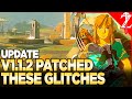 Tears of the Kingdom Update V1.1.2 Patched THESE Glitches